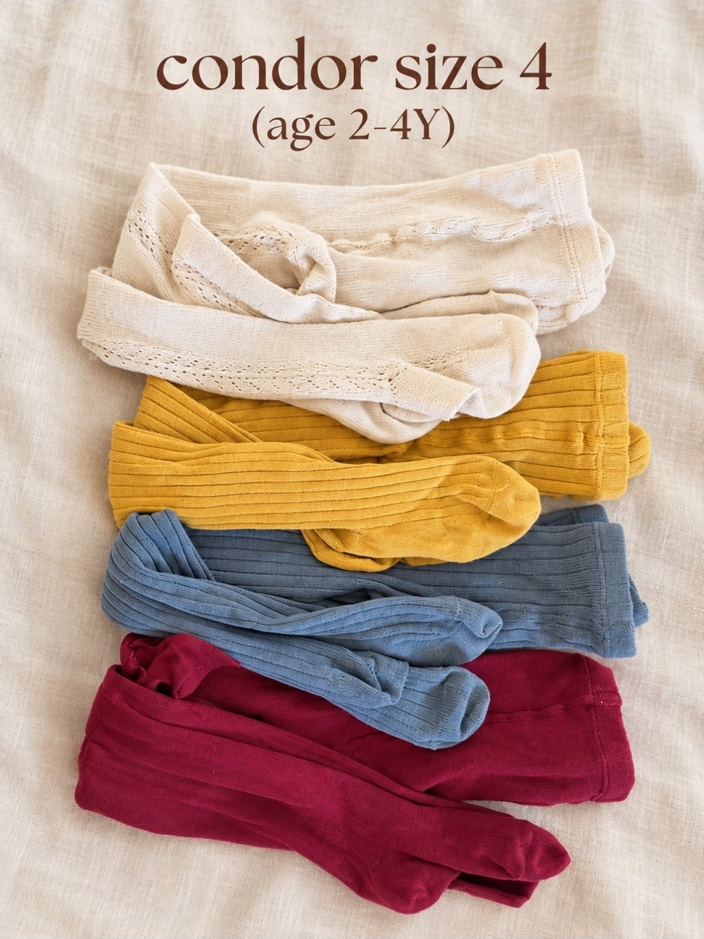 Condor Tights; Bundle Of 4 | Age 2-4Y
